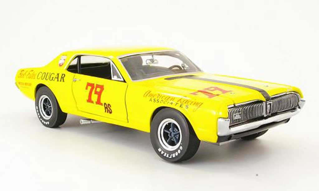 Mercury Cougar 1/18 Sun Star racing no.79 bob estes racing 1967 diecast model cars