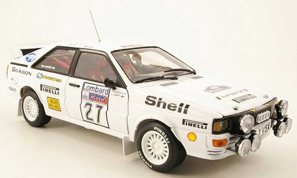 Audi Quattro 1/18 Sun Star rallye no.27 s lombard rac rallye 1982 diecast model cars
