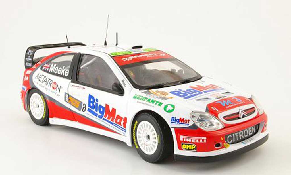 Citroen Xsara WRC 2008 1/18 Sun Star WRC 2008 no.8 bigmat bologna motor show diecast model cars