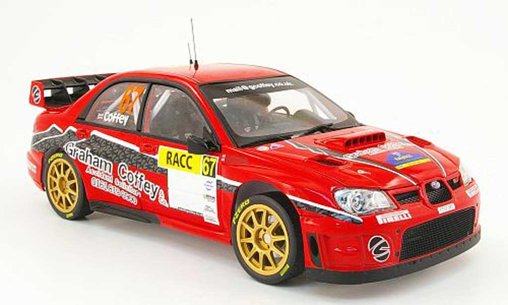 Subaru Impreza WRC 1/18 Sun Star WRC 07 no.67 racc rallye catalunya 2009 diecast model cars