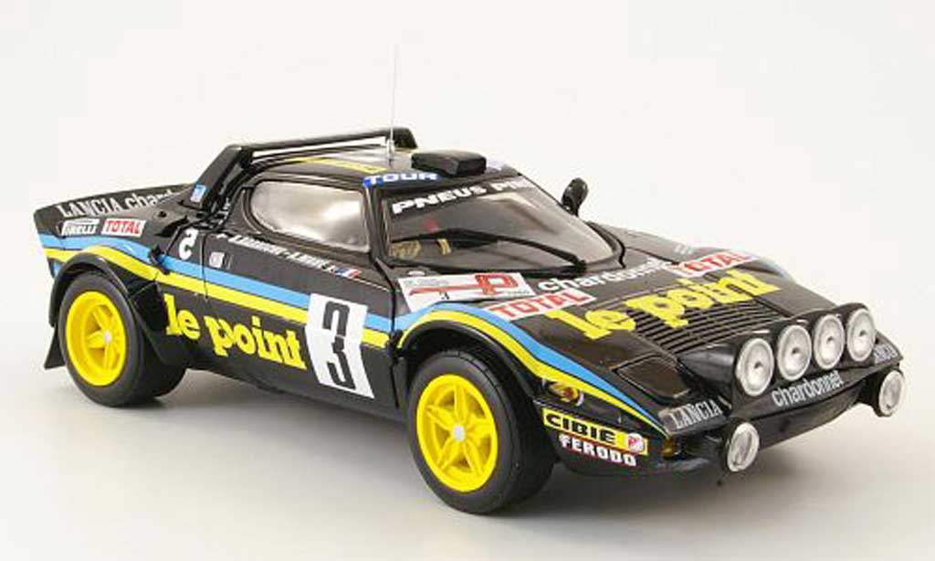 Lancia Stratos 1/18 Sun Star hf rallye no.3 le point tour de france 1980 diecast model cars