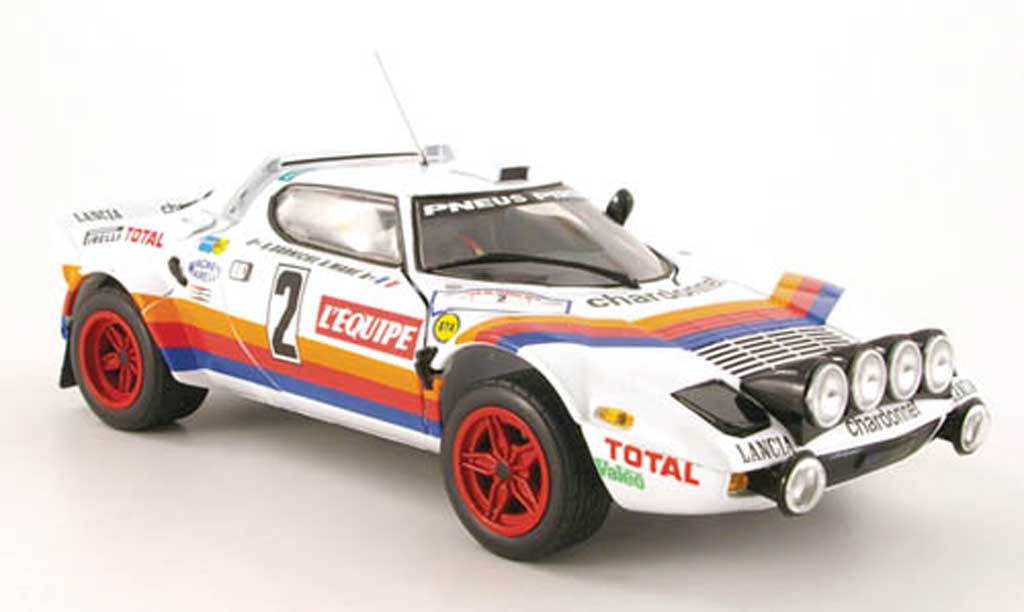 Lancia Stratos 1/18 Sun Star hf rallye no.2 total tour de france 1981 diecast model cars