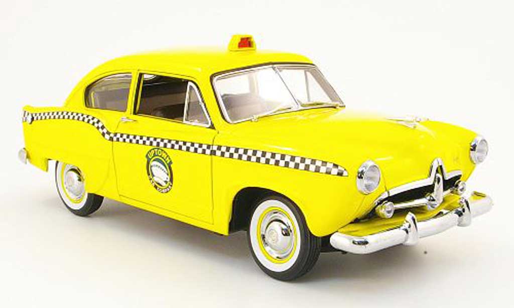 Kaiser Henry Taxi 1/18 Sun Star j uptown cab company yellow 1951 diecast model cars