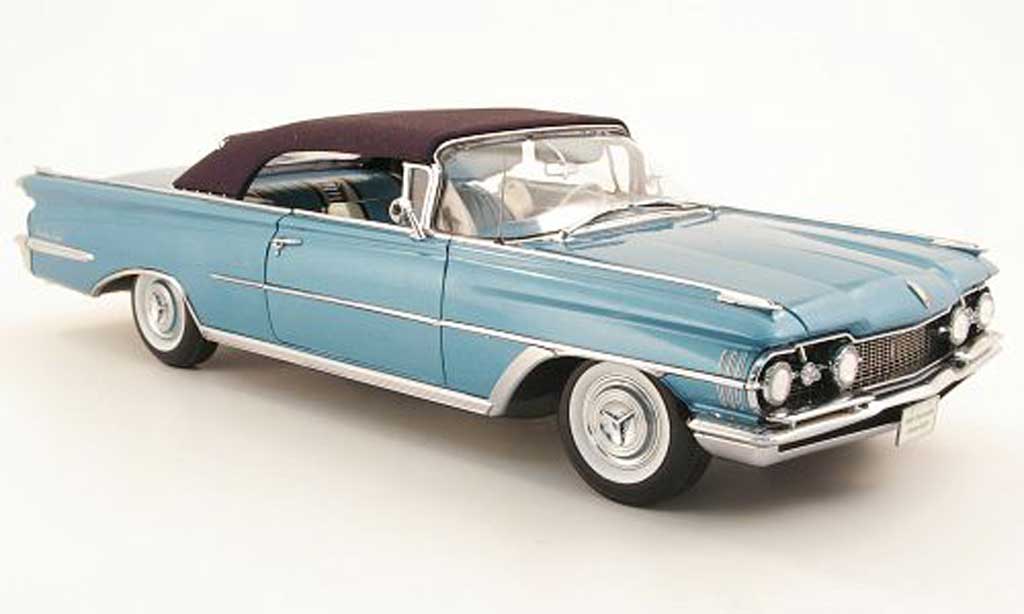 Oldsmobile 98 1/18 Sun Star convertible blue/black geschlossenes verdeck 1959 diecast model cars