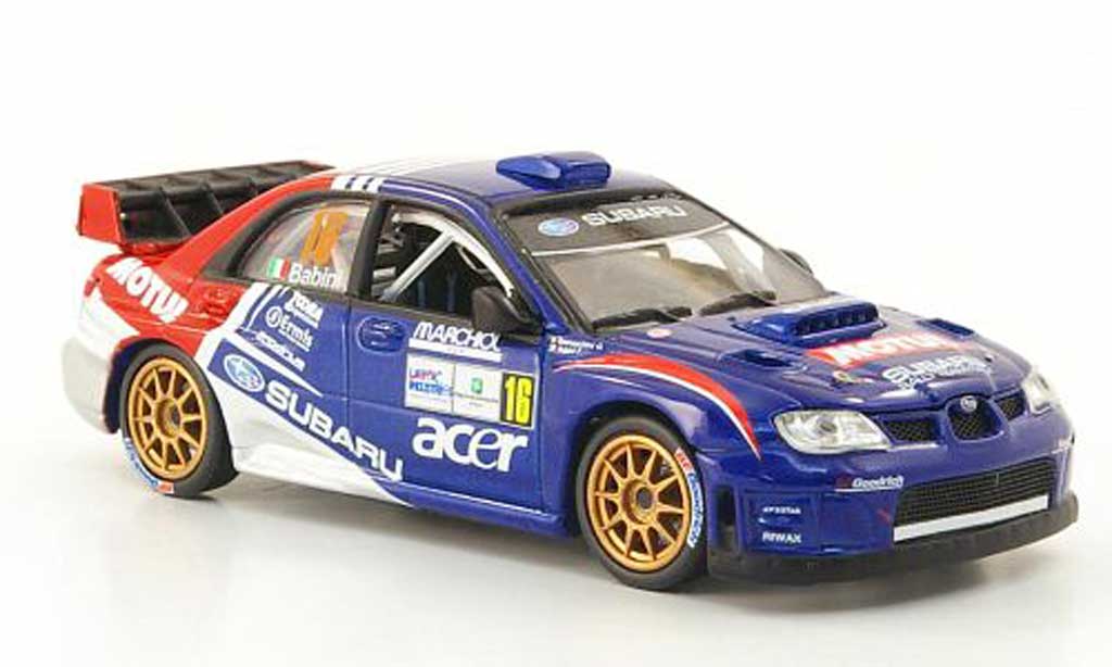 Subaru Impreza WRC 1/43 Vitesse WRC 07 No.16 Motul Rally Monza 2009 diecast model cars