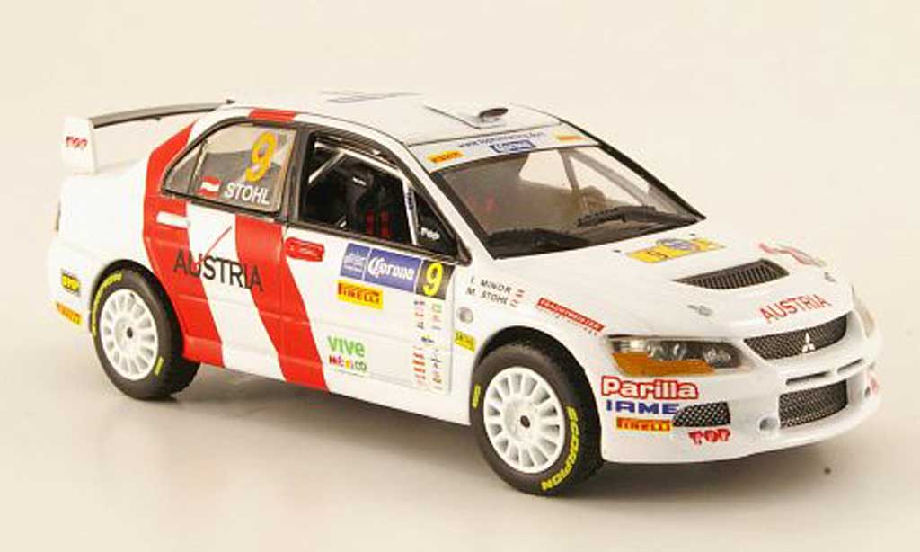 Mitsubishi Lancer Evolution IX 1/43 Vitesse Evolution IX No.9 Sieger Rally Mexiko 2009 M.Stohl / I.Minor diecast model cars