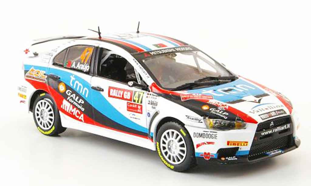 Mitsubishi Lancer Evolution X 1/43 Vitesse Evolution X No.47 Sieger Gruppe N Rally GB 2009 diecast model cars
