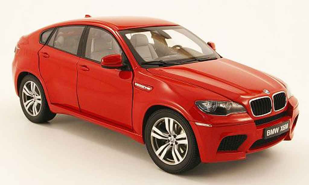Bmw X6 E71 1/18 Kyosho E71 M red diecast model cars