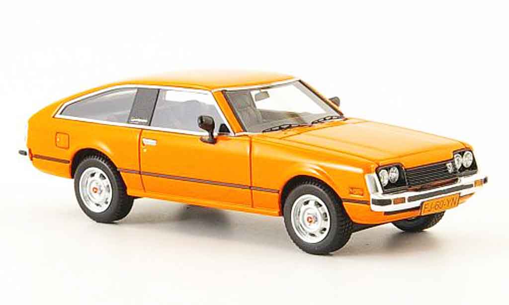 Toyota Celica 1/43 Neo mk2 (a40) orange diecast model cars