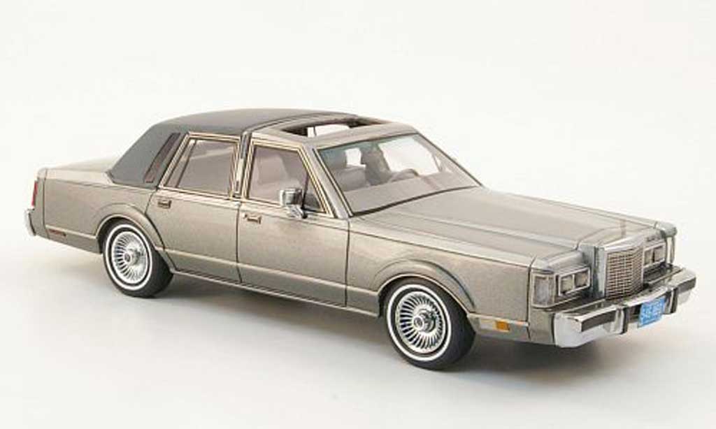 Lincoln Town Car 1986 1/43 Neo 1986 grey/grey 1986 diecast model cars