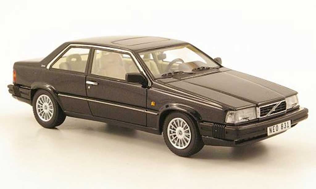 Volvo 780 1/43 Neo Bertone black 1988 diecast model cars