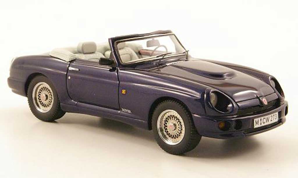 MG RV8 1/43 Neo blue LHD Lim. Aufl. 300 St. 1994 diecast model cars