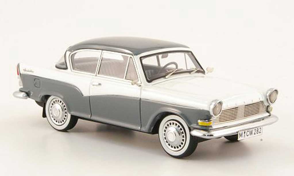 Lloyd Arabella 1/43 Neo grey/white diecast model cars