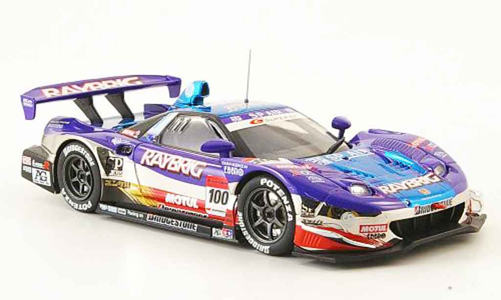 Honda NSX Super GT 1/43 Ebbro Super GT No.100 Raybrig 2008 diecast model cars