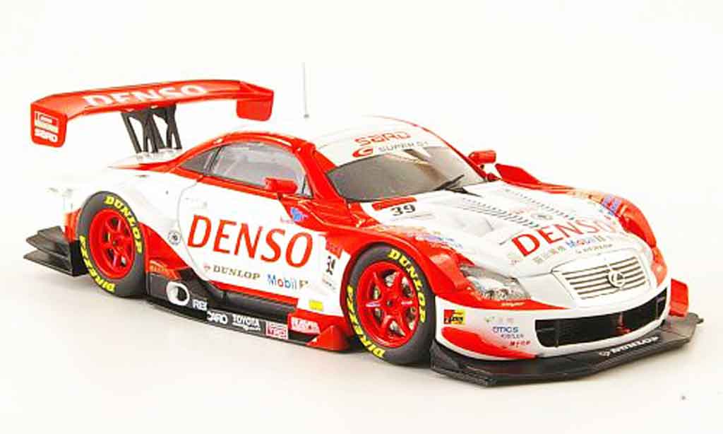 Lexus SC 430 1/43 Ebbro 430 No.39 Denso Super GT 2008 diecast model cars