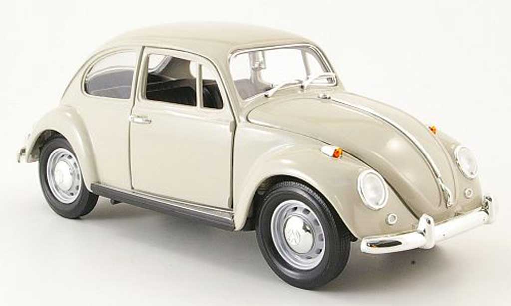 Volkswagen Kafer 1/18 Yat Ming beige 1967 diecast model cars