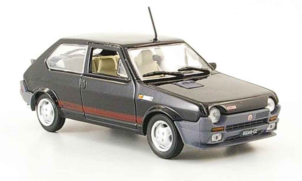 Fiat Ritmo 125 TC 1/43 Norev 125 TC Abarth black 1981 diecast model cars