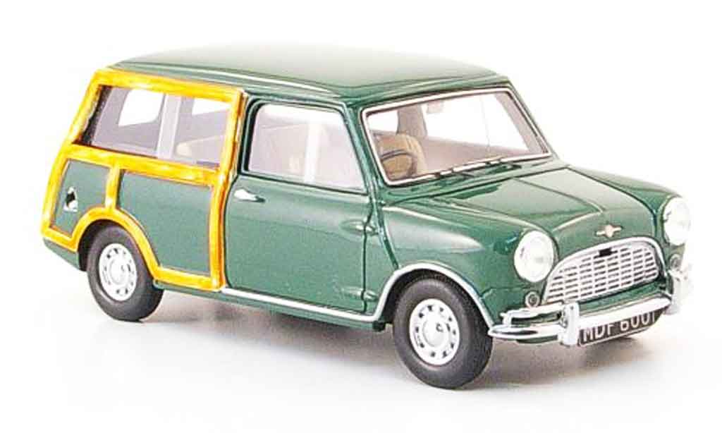 Austin Mini Van 1/43 Spark Countryman grun 1969 diecast model cars