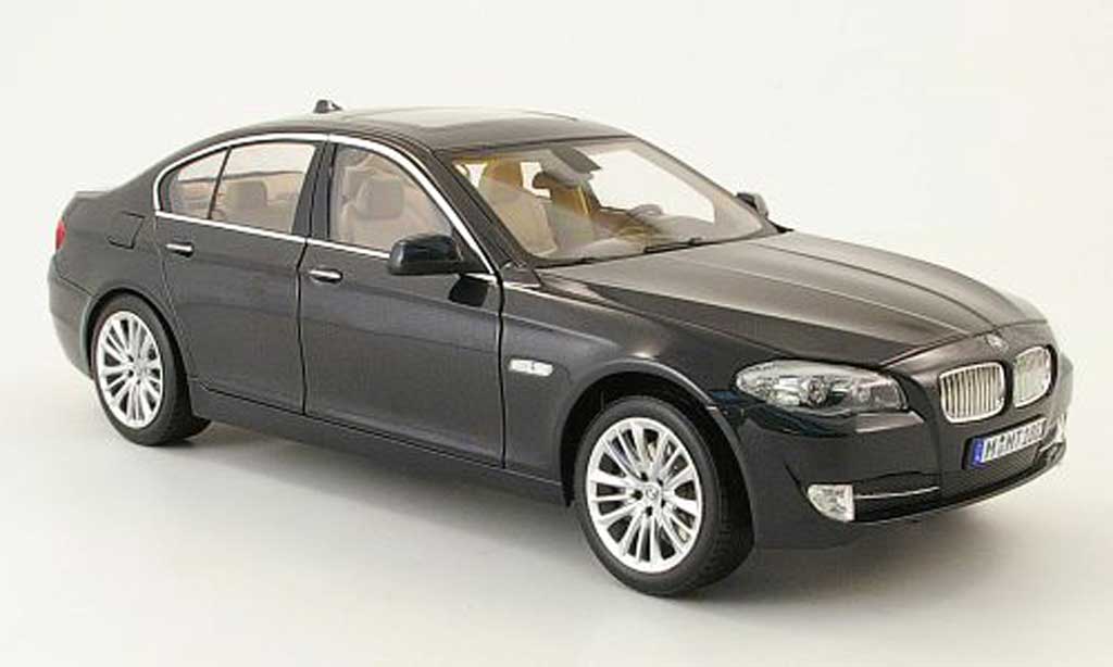 Bmw 550 F10 1/18 Norev F10 limousine (f10) grey fonce 2010 diecast model cars