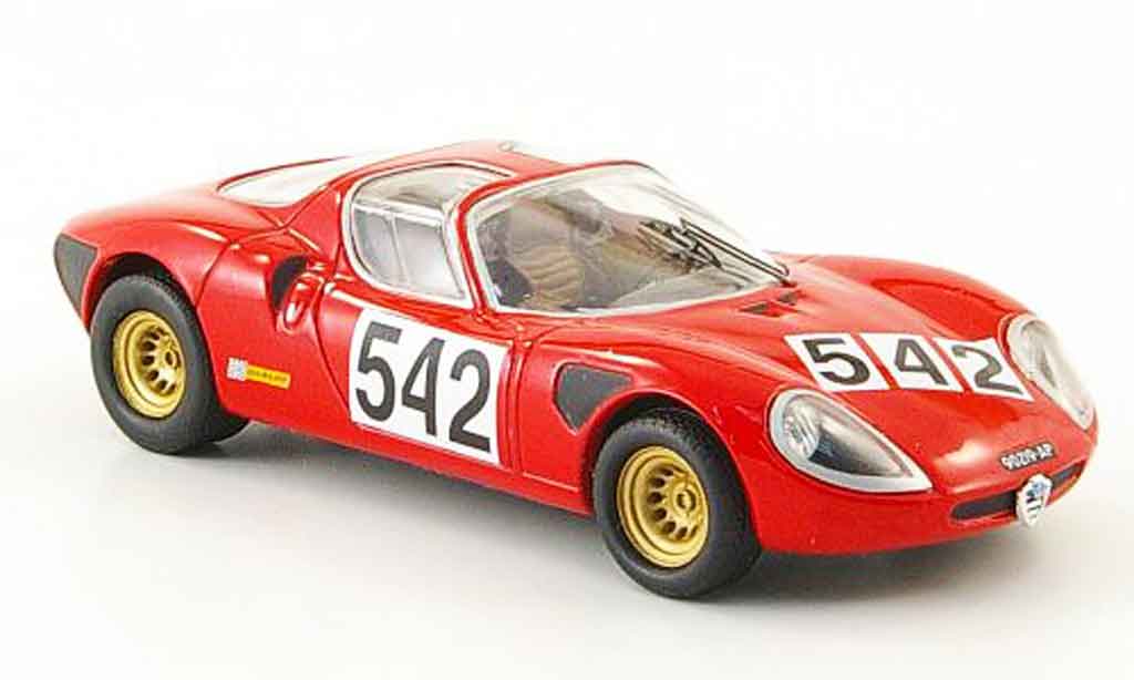 Alfa Romeo 33.2 1968 1/43 M4 1968 stradale no.542 p.laureati cappo caredti diecast model cars
