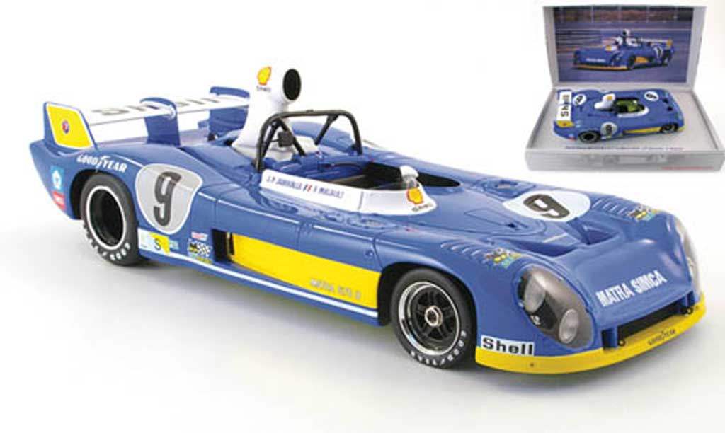 Simca Matra 1/18 Kyosho ms670b no.9 jabouille/migault 24h le mans 1974 diecast model cars