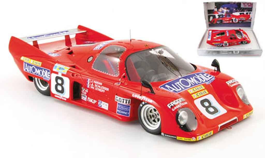 Rondeau M379C 1/18 Spark no.8 schlesser/harran/streiff 24h le mans 1981 diecast model cars