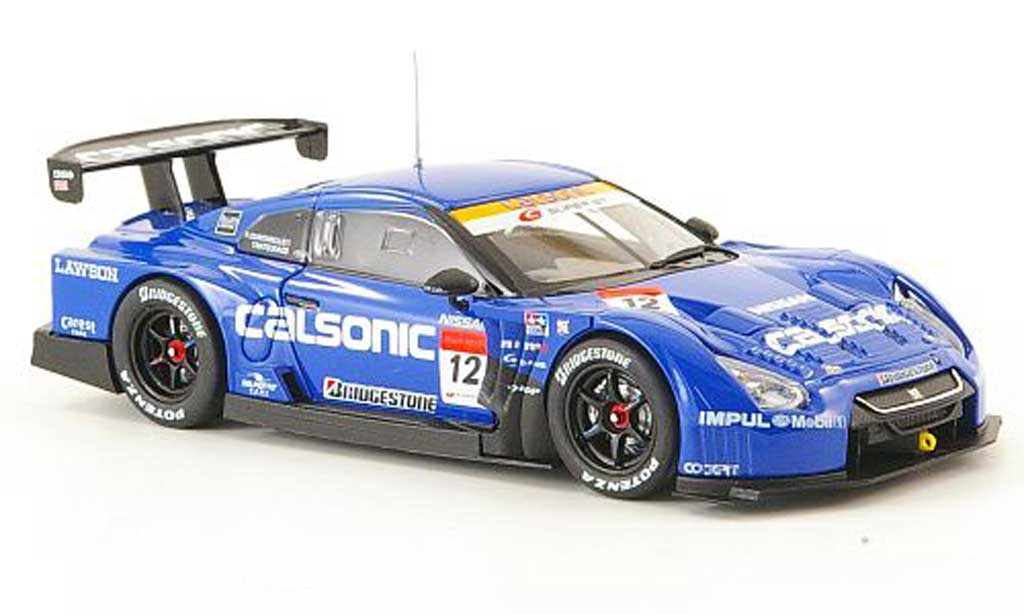 Nissan Skyline 1/43 Ebbro Impul GT-R No.12 Calsonic Super GT500 2010 diecast model cars