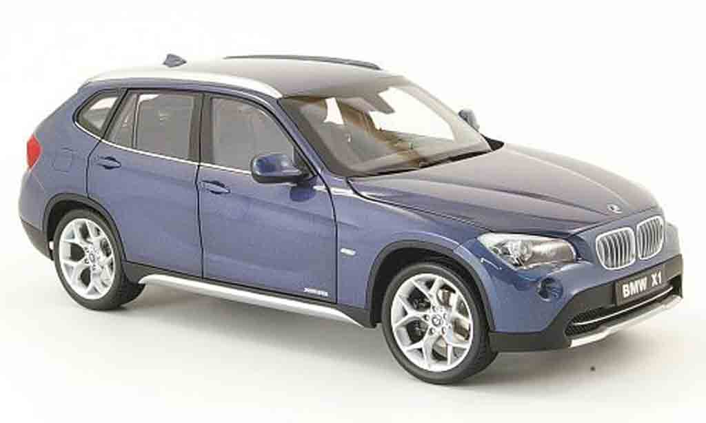Bmw X1 1/18 Kyosho 2.8i xdrive blue diecast model cars