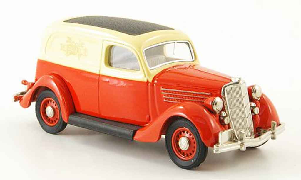 Ford 35 Type 1/43 Rextoys 48 Nestl? red beige 1935 diecast model cars