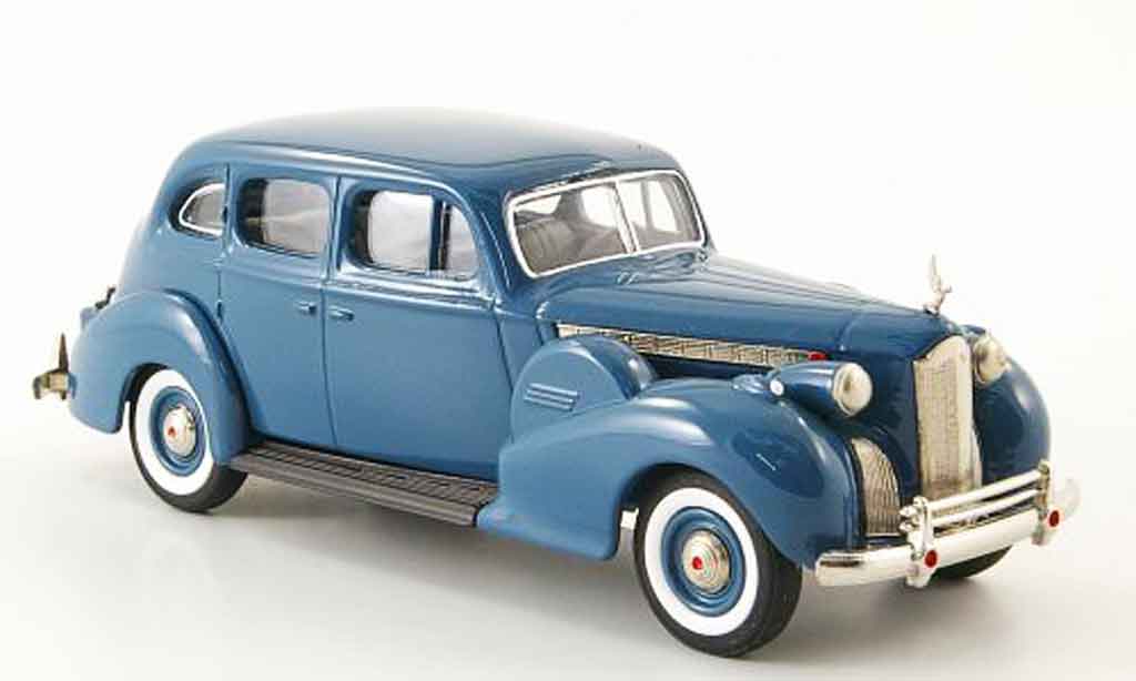 Packard Super 8 1/43 Rextoys Sedan blue 1940 diecast model cars