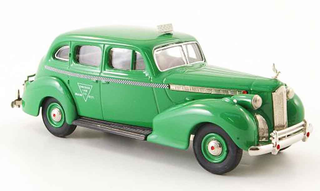 Packard Super 8 1/43 Rextoys Sedan Taxi grun Checker Cab 1940 diecast model cars