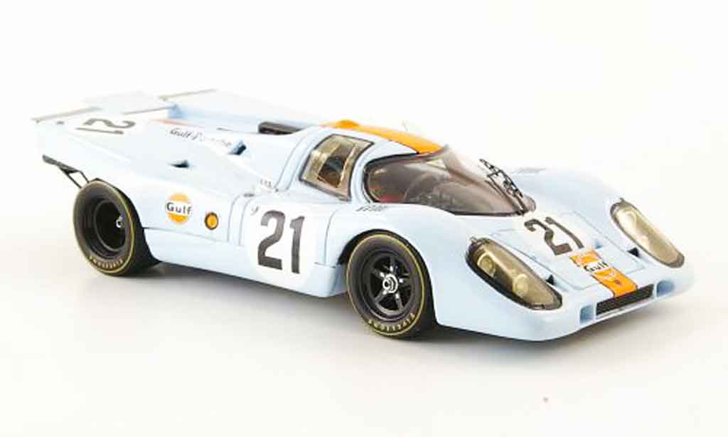 Porsche 917 1970 1/43 Spark 1970 No.21 Gulf 24h Le Mans diecast model cars