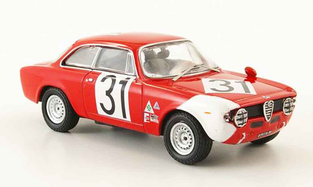Alfa Romeo Giulia 1600 GTA 1/43 M4 1600 GTA no.31 verona 1967 diecast model cars