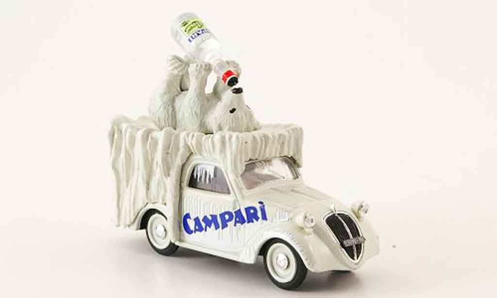 Fiat 500 1/43 Brumm B Furgoncino Campari 1950 diecast model cars