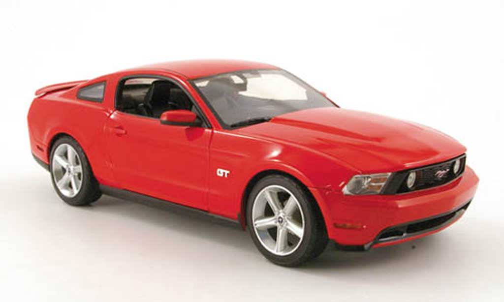 Ford Mustang GT 1/18 Greenlight GT red 2010 diecast model cars