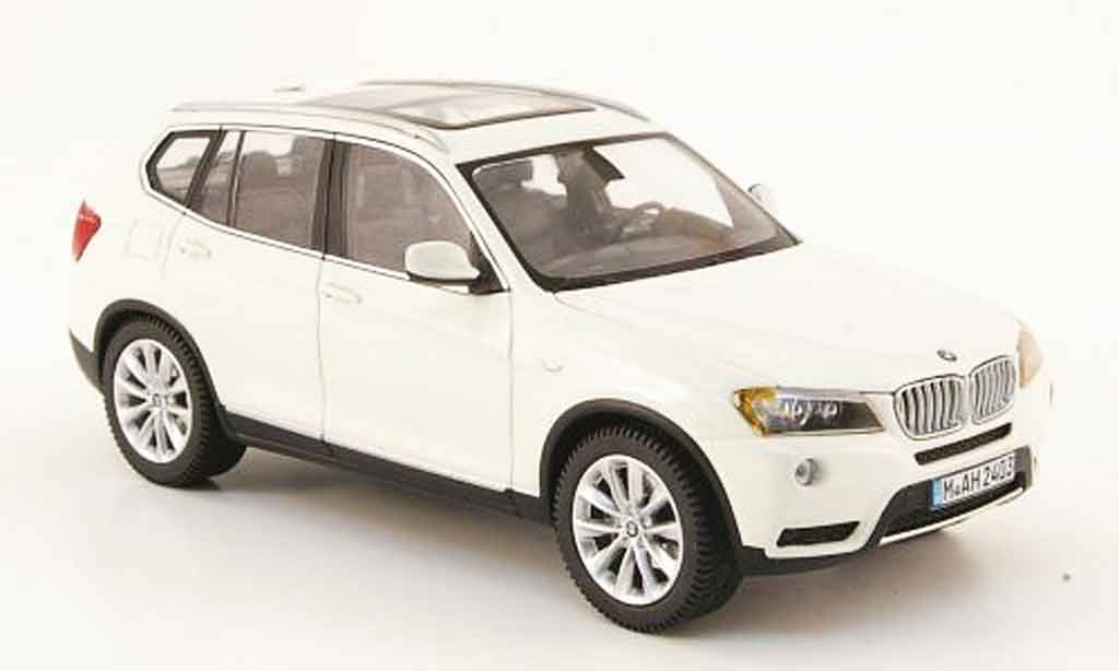 Bmw X3 F25 1/43 Schuco F25 white 2010 diecast model cars