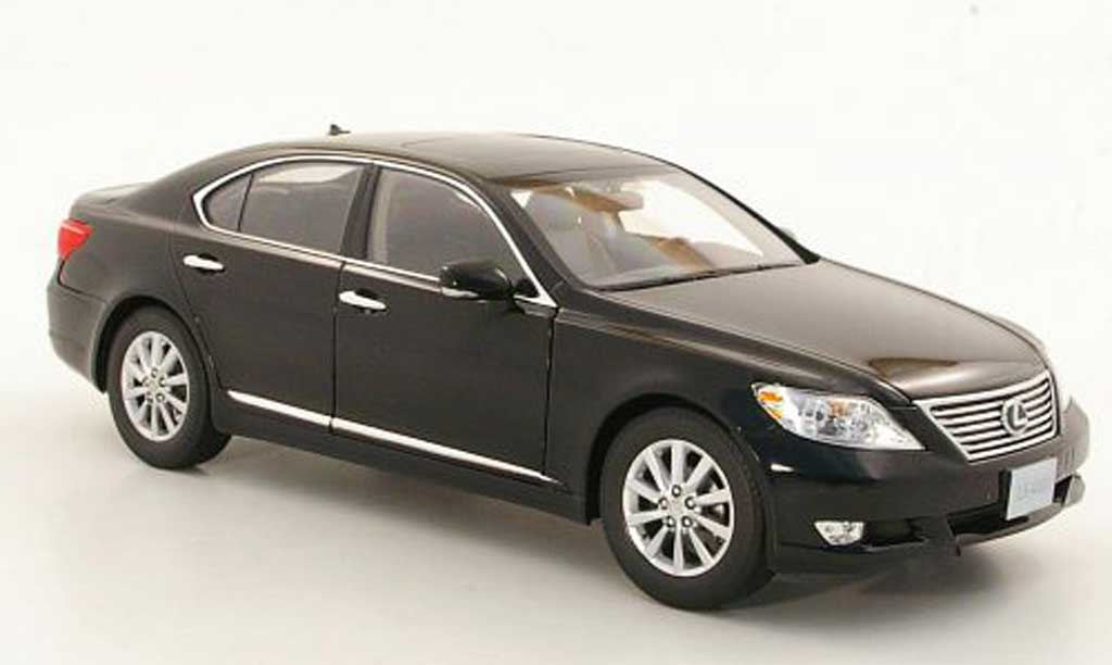 Lexus LS 460 1/18 Norev 460 black 2010 diecast model cars