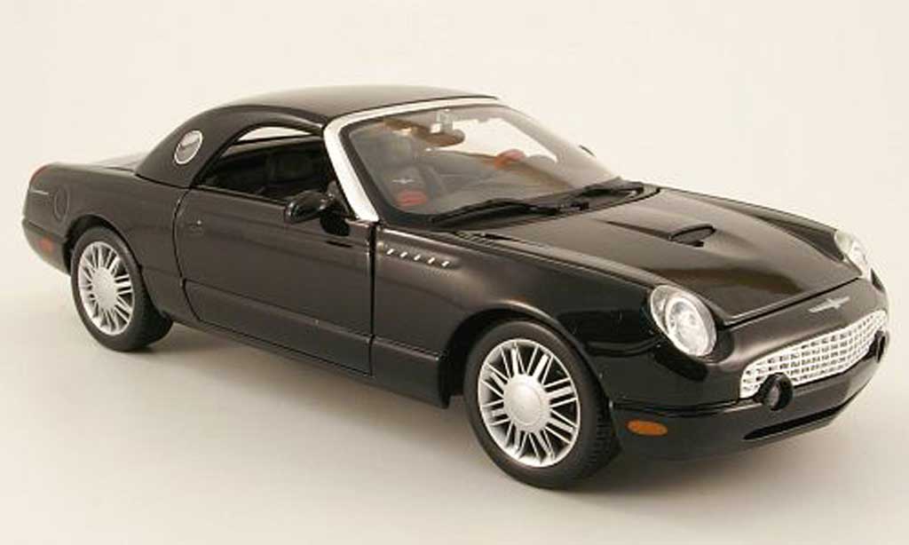 Ford Thunderbird 2002 1/18 Maisto 2002 noir hardtop diecast model cars