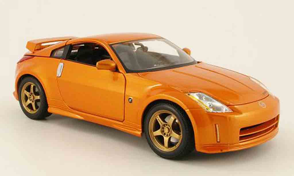 Nissan 350Z 1/18 Maisto nismo s-tune orange diecast model cars