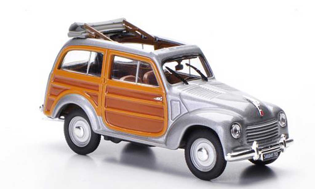 Fiat 500 C 1/43 Norev C Giardiniera Legno grey 1949 diecast model cars