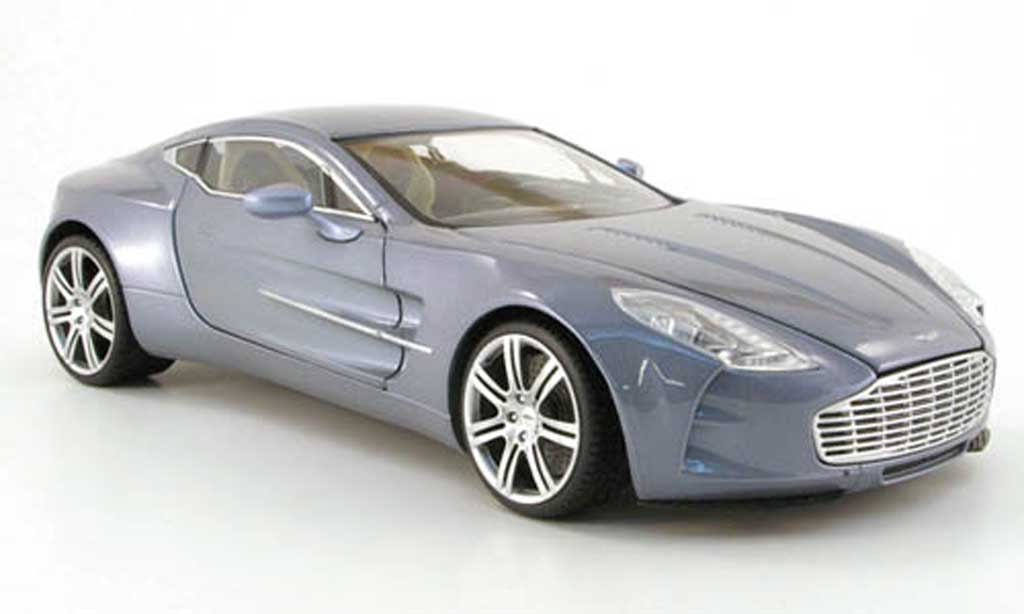 Aston Martin One 77 1/18 Mondo Motors 77 grey clair 2009 diecast model cars
