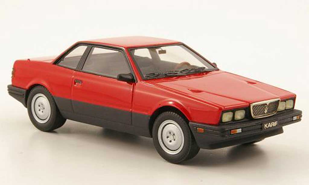 Maserati Karif 1/43 Replicars red 1988 diecast model cars