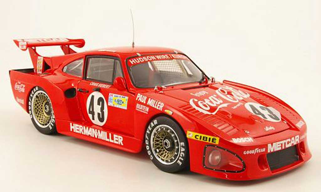 Porsche 935 1981 1/18 TrueScale Miniatures 1981 k3 no.43 coca cola 24h le mans akin/miller/siebert diecast model cars