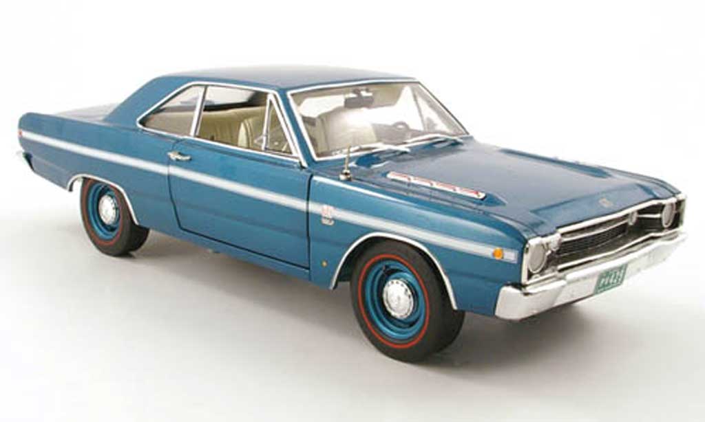 Dodge Dart 1968 1/18 Highway 61 1968 gt sport turkis diecast model cars