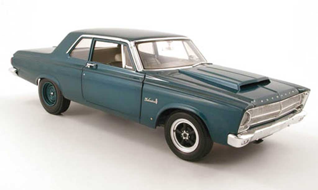 Plymouth Belvedere 1/18 Highway 61 turkis 1965 diecast model cars