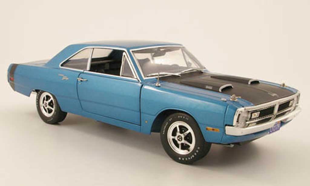 Dodge Dart 1970 1/18 Highway 61 1970 swinger blue diecast model cars