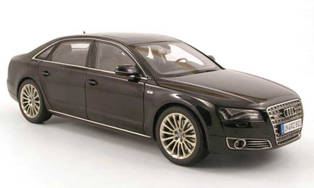 Audi A8 W12 1/18 Kyosho W12 l black 2010 diecast model cars