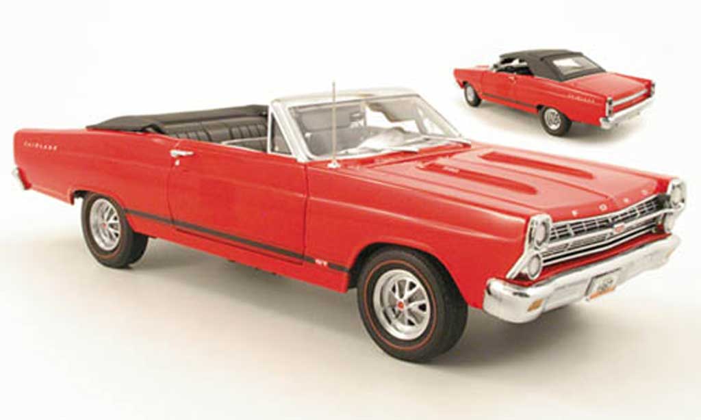 Ford Fairlane 1967 1/18 GMP 1967 gt 390 red diecast model cars
