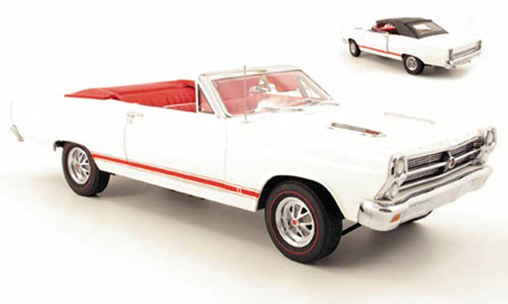 Ford Fairlane 1966 1/18 GMP 1966 gt 390 white diecast model cars