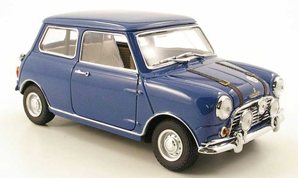 Austin Mini Cooper S 1/18 Kyosho Cooper S mk1 blue diecast model cars